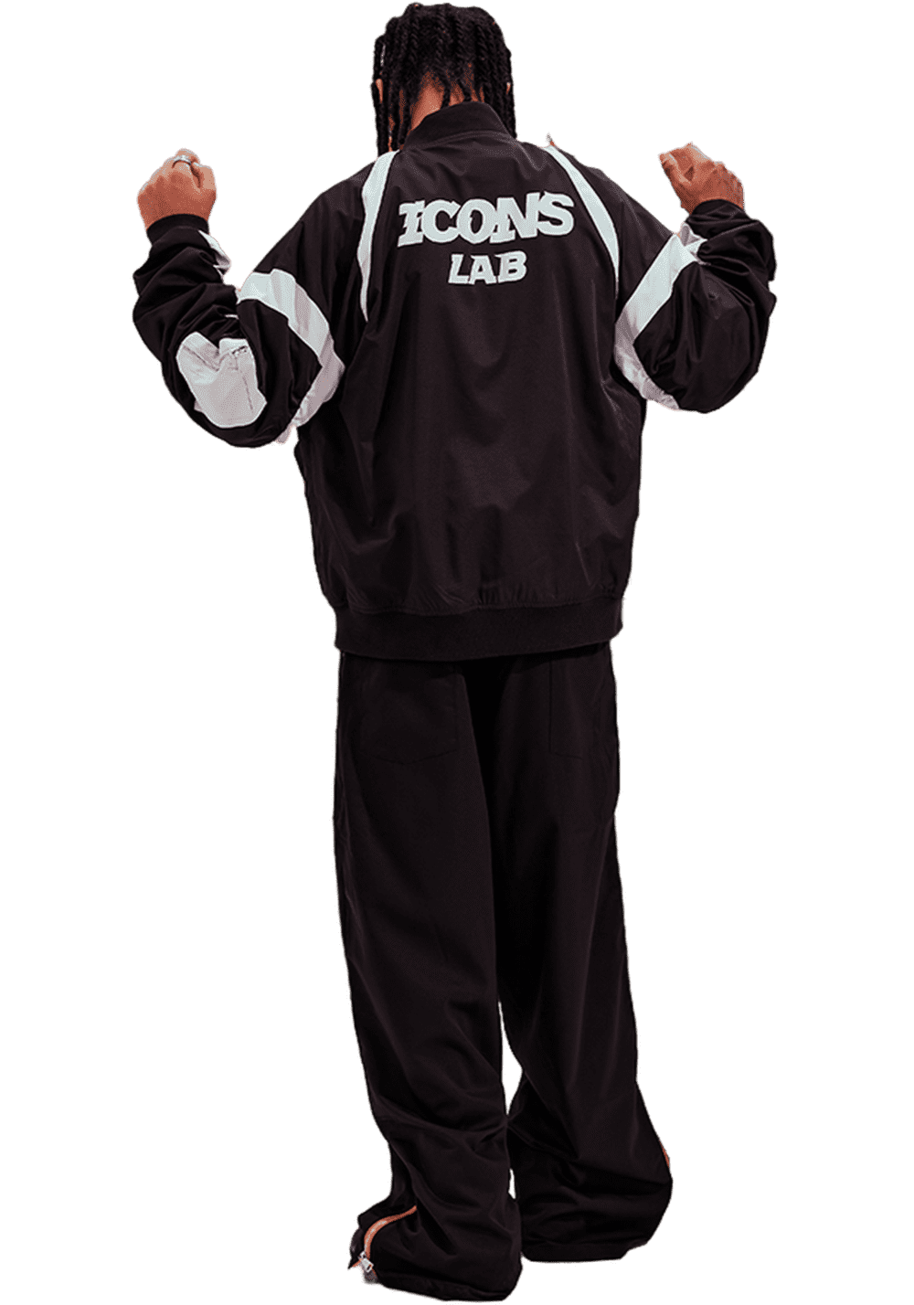 Patchwork Contrast Racing Jacket - PSYLOS 1, Patchwork Contrast Racing Jacket, Jacket, iconslab, PSYLOS 1