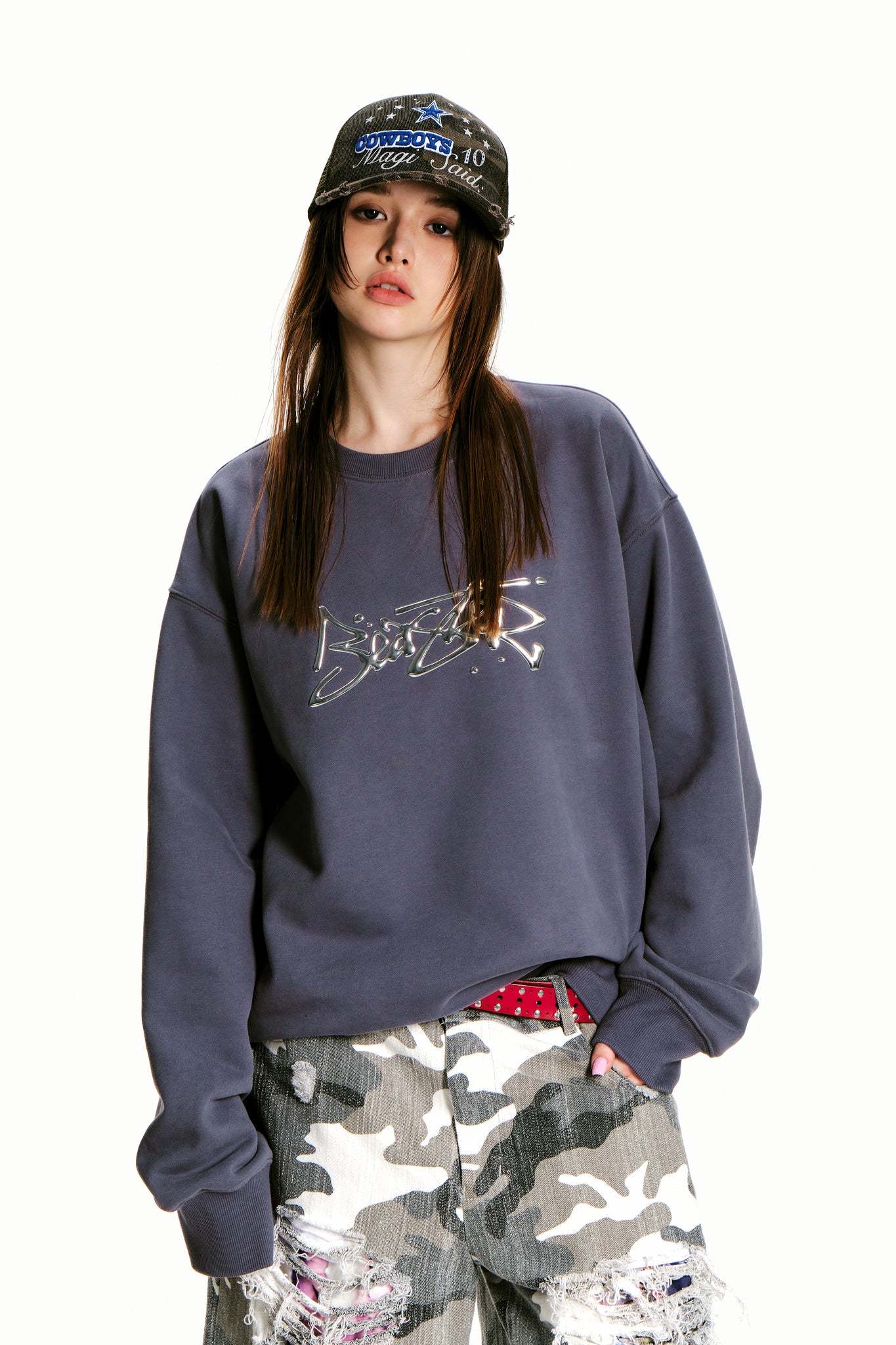 High Frequency Round Neck Sweatshirt