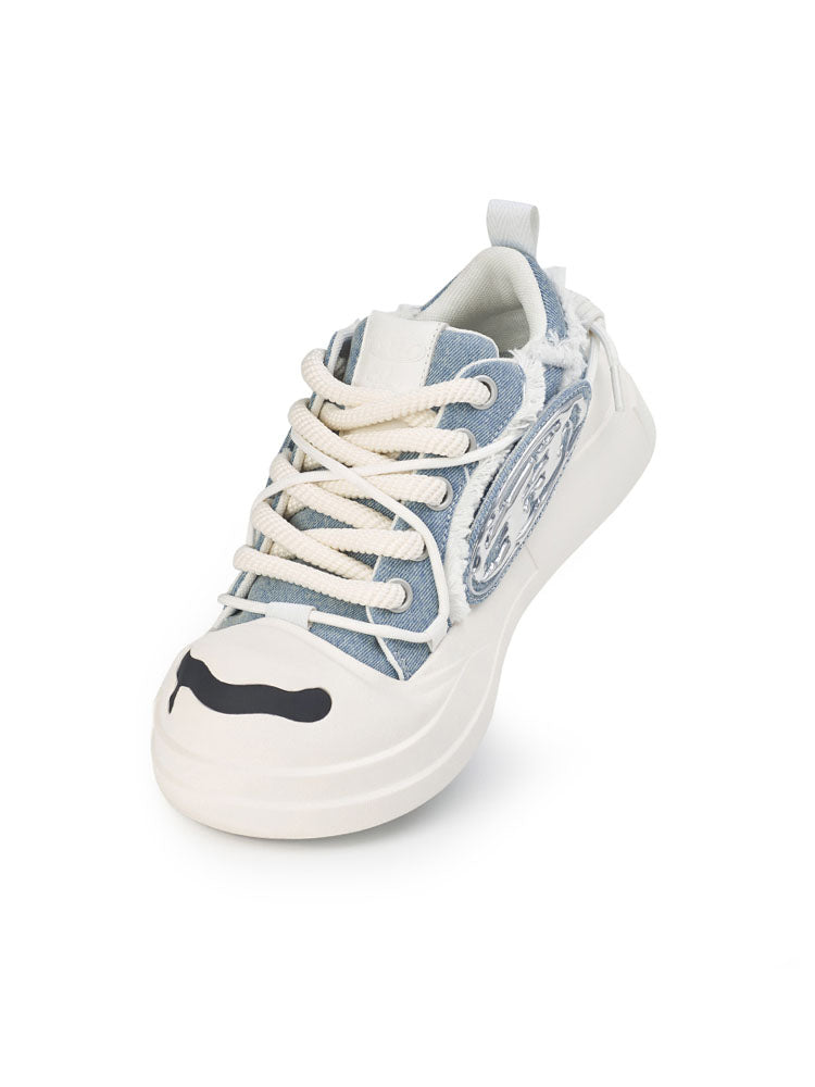 Open Smile Canvas Shoes-Blue - PSYLOS 1, Open Smile Canvas Shoes-Blue, Shoes, H52, PSYLOS 1