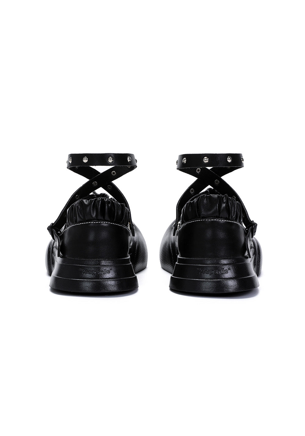 OUDER丨Smile Vampire Leather Mary Jane Shoes-Black - PSYLOS 1, OUDER丨Smile Vampire Leather Mary Jane Shoes-Black, Sandals, OUDER, PSYLOS 1