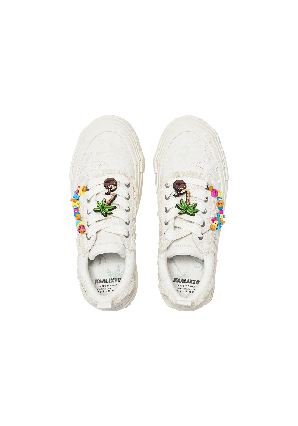 Star Canvas Shoes-Coconut Palm Variability - PSYLOS 1, Star Canvas Shoes-Coconut Palm Variability, Shoes, KAALIXTO, PSYLOS 1