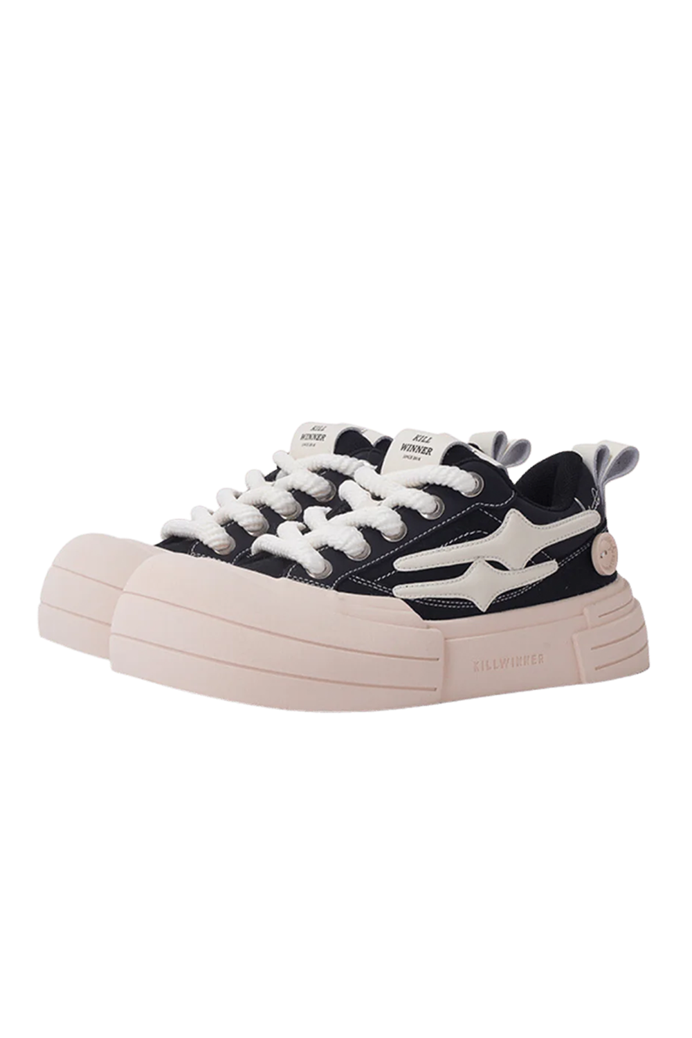 KILLWINNER-Smile Life Sneaker-Black KILLWINNER-Smile Life Sneaker-Black