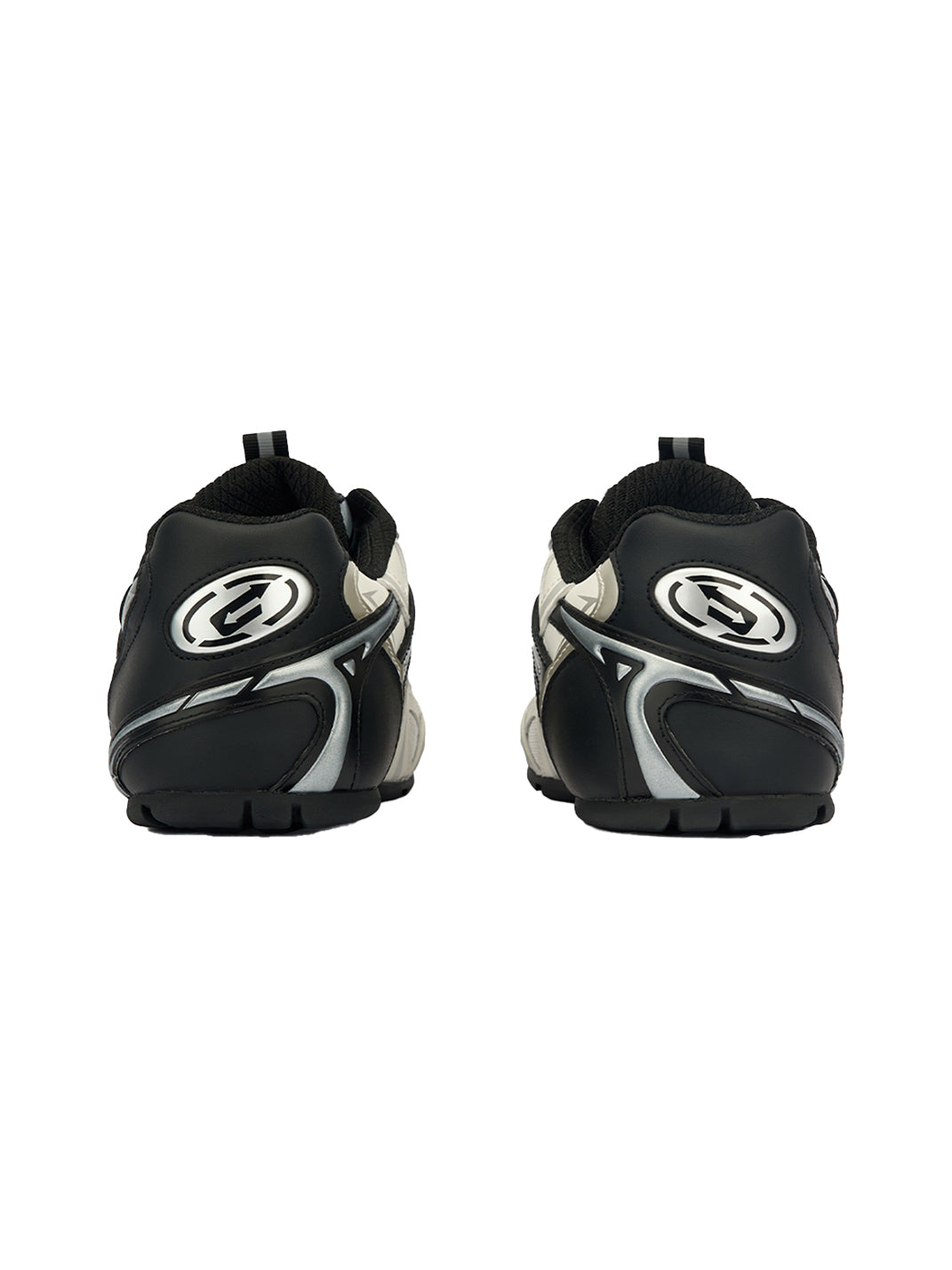 NEXT IMPULSIVE | Black White Techwear German Trainers - PSYLOS 1, NEXT IMPULSIVE | Black White Techwear German Trainers, Retro Trainers, NEXT IMPULSIVE•JAPAN, PSYLOS 1