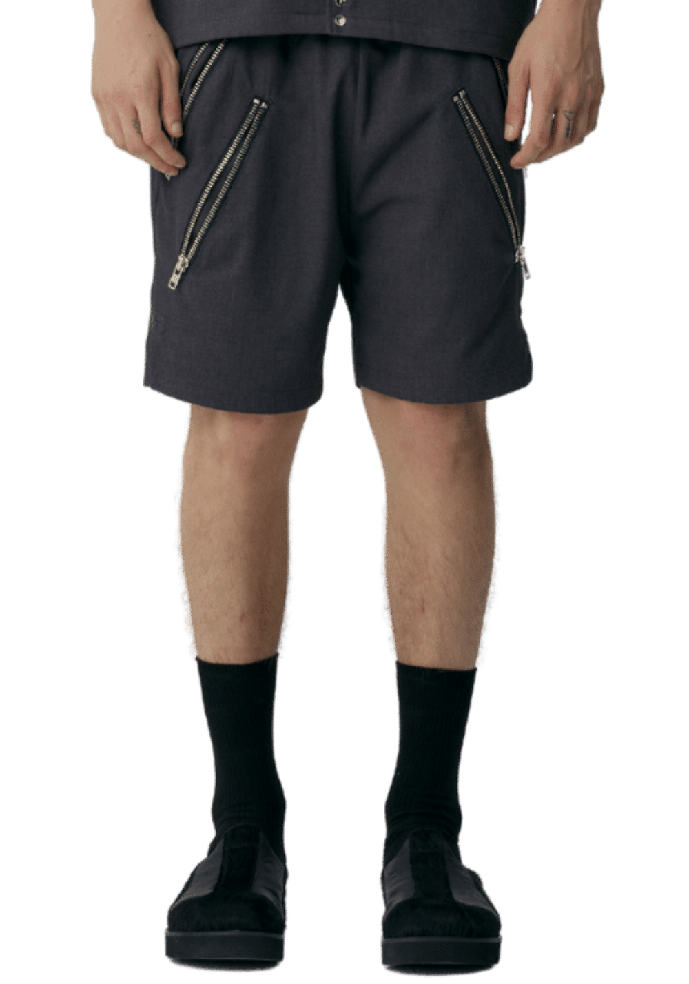 Double Zipped Shorts - PSYLOS 1, Double Zipped Shorts, Shorts, The Last Redemption, PSYLOS 1