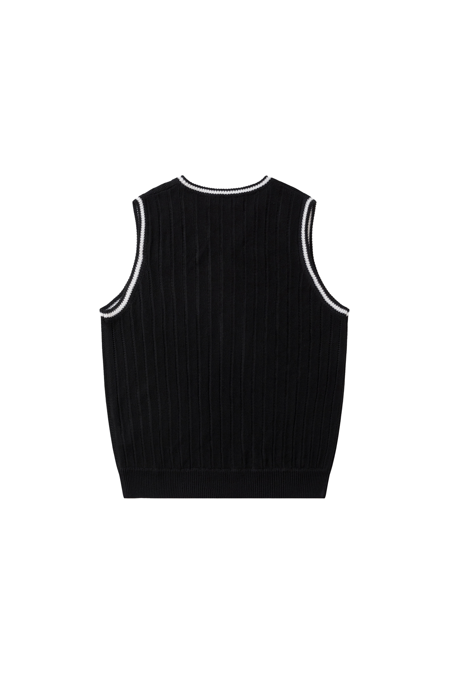 BURNIN* “97’series” v-neck custom knitted vest - PSYLOS 1, BURNIN* “97’series” v-neck custom knitted vest, T-Shirt, Burnin, PSYLOS 1