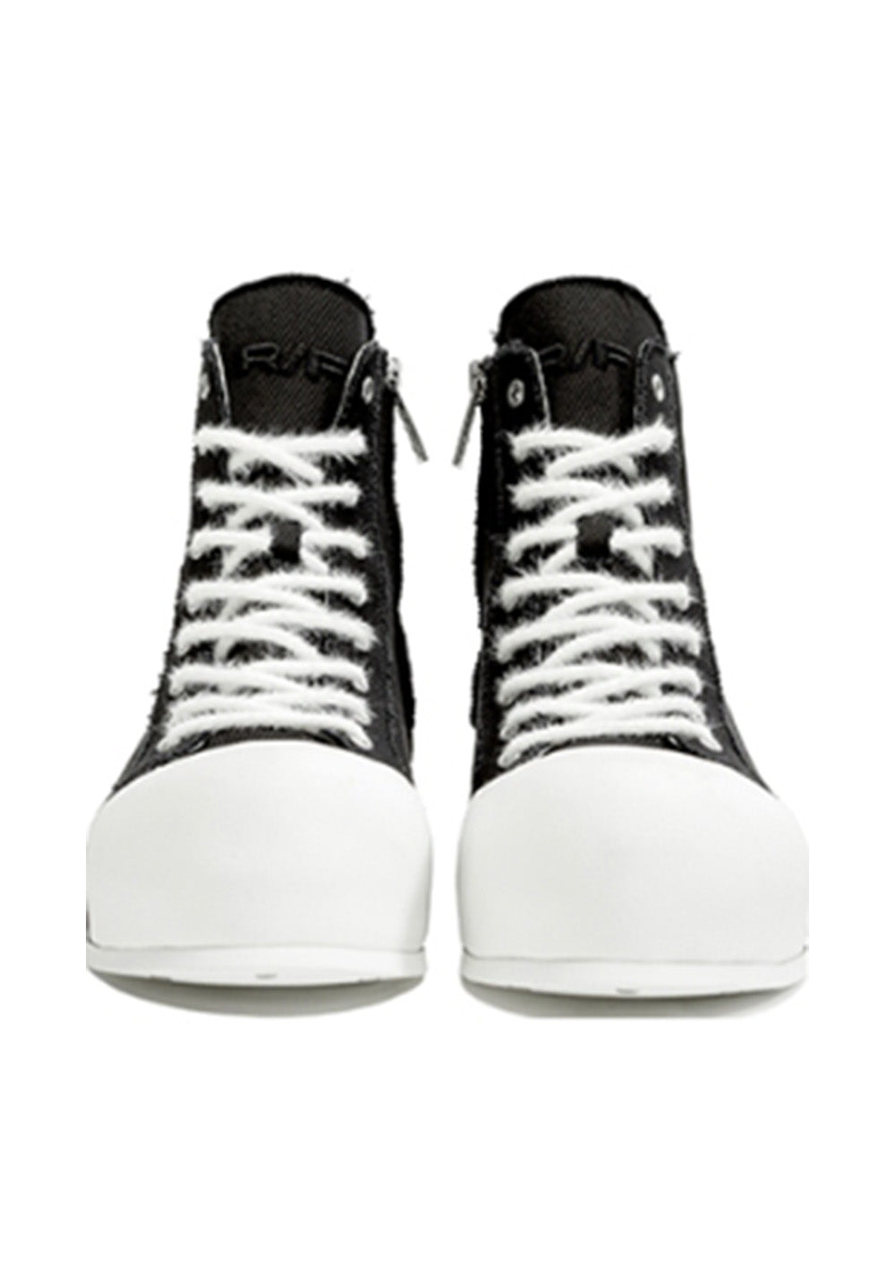 FVVO丨R/F 2.0 “ Chaos NOISE ”Canvas boots-Black&White - PSYLOS 1, FVVO丨R/F 2.0 “ Chaos NOISE ”Canvas boots-Black&White, Boots, FVVO&ROCKSTA•JAPAN, PSYLOS 1