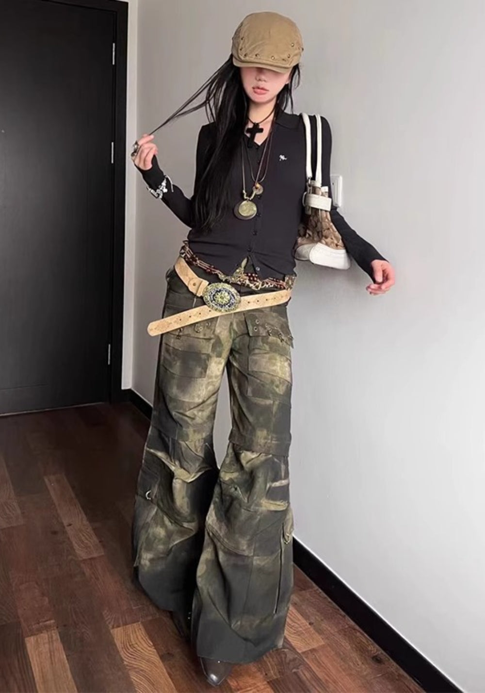 DND4DES丨Mud-Dyed Camouflage Pants - PSYLOS 1, DND4DES丨Mud-Dyed Camouflage Pants, Jeans, DND4DES•JAPAN, PSYLOS 1