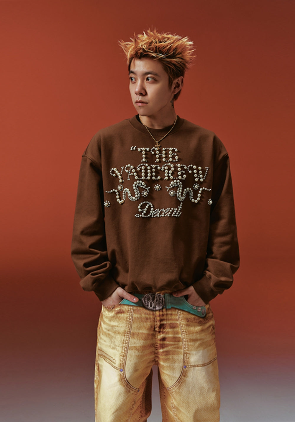 YADcrew丨YADcrew Pearl Serpent Hoodie-Brown - PSYLOS 1, YADcrew丨YADcrew Pearl Serpent Hoodie-Brown, Hoodie, YADcrew, PSYLOS 1