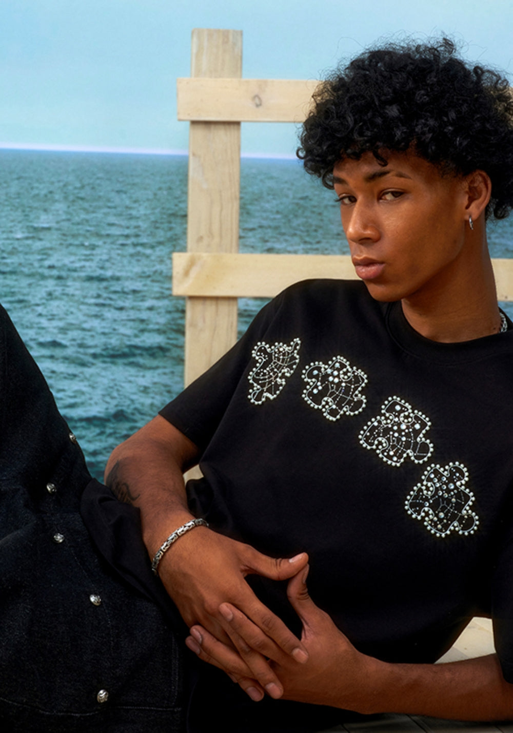 YADcrew丨YADcrew Star-Web Mosaic Tee - PSYLOS 1, YADcrew丨YADcrew Star-Web Mosaic Tee, T-Shirt, YADcrew•JAPAN, PSYLOS 1