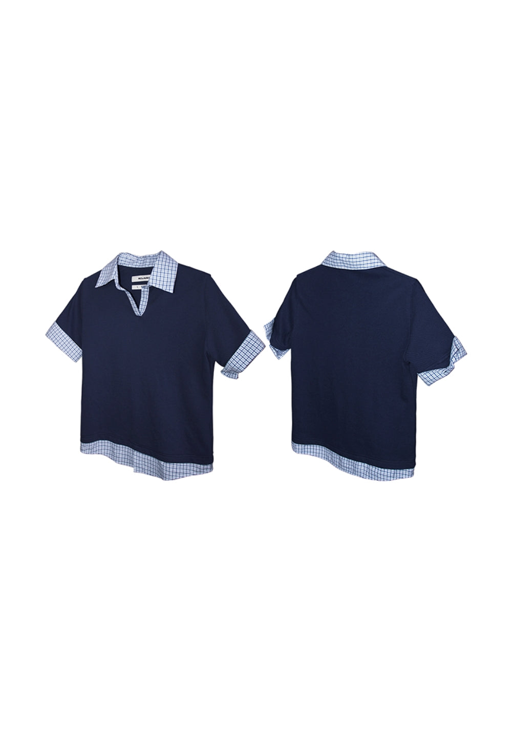 RELABEL丨Layered Polo Shirt - PSYLOS 1, RELABEL丨Layered Polo Shirt, Shirt, RELABEL, PSYLOS 1