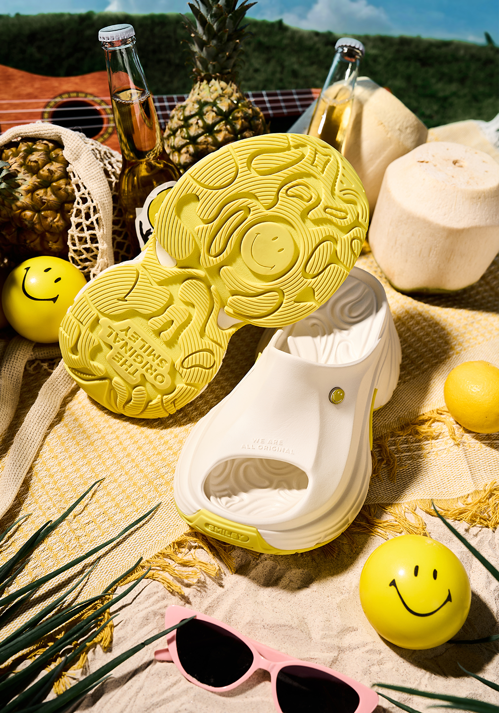 SMILEY丨Starfish Series Slippers-White - PSYLOS 1, SMILEY丨Starfish Series Slippers-White, Slippers, SMILEY•JAPAN, PSYLOS 1