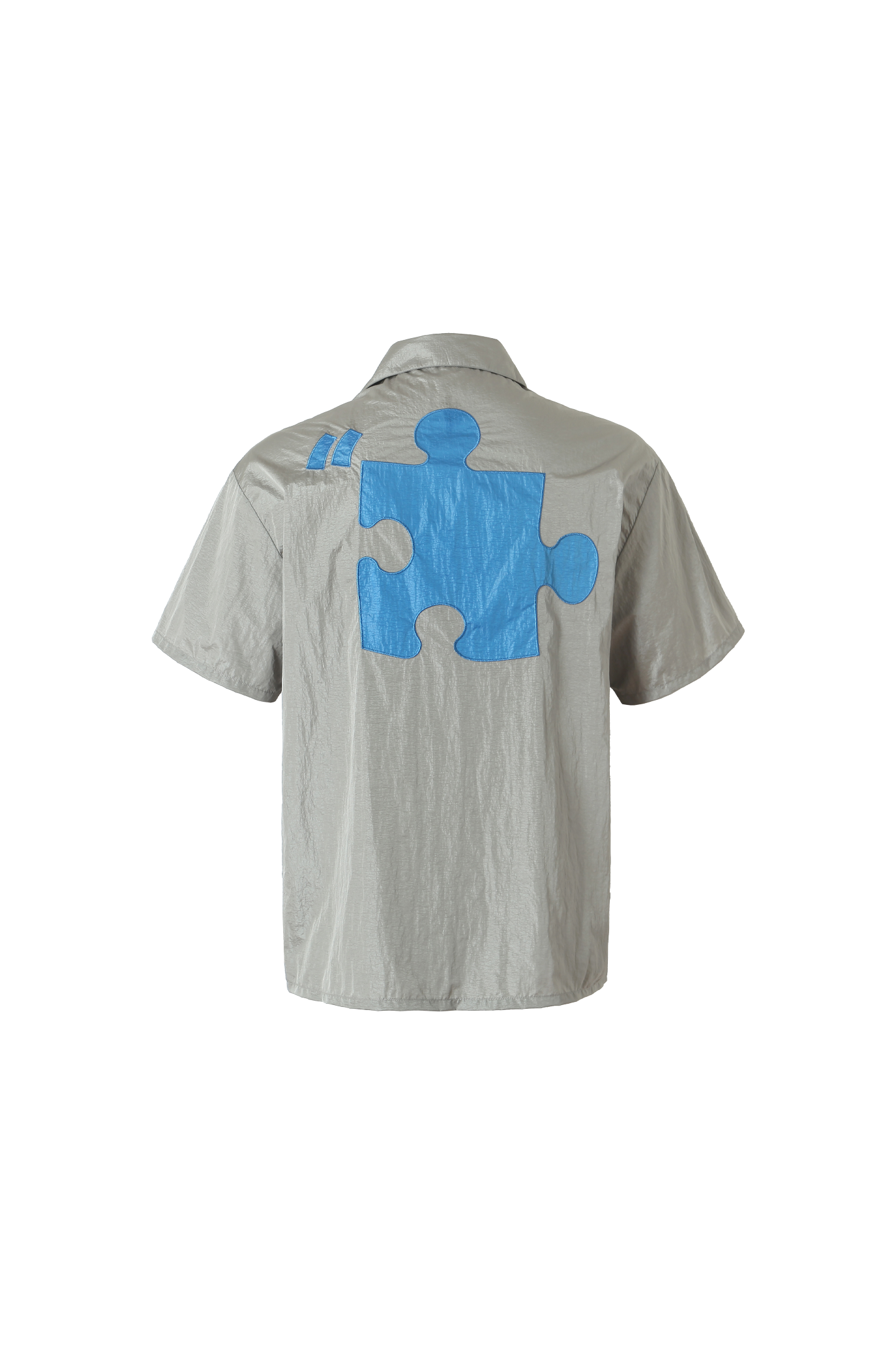 YADcrew | Specially Made Imitation Plastic Texture Thin Breathable Fabric Short Sleeve Shirt - PSYLOS 1, YADcrew | Specially Made Imitation Plastic Texture Thin Breathable Fabric Short Sleeve Shirt, T-Shirt, YADcrew•JAPAN, PSYLOS 1