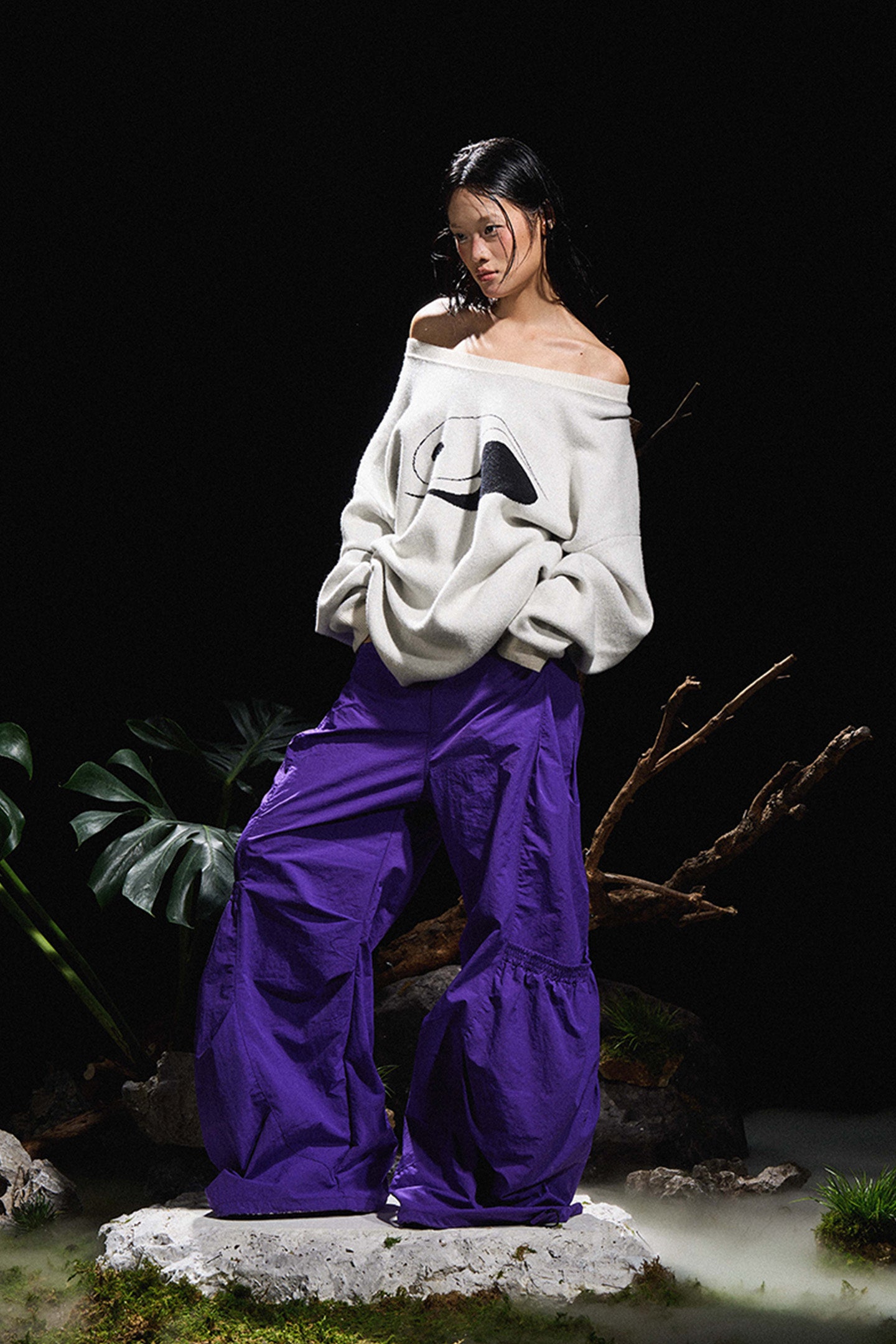 RELABEL丨Transform Tai Chi Oversized Wool Sweater - PSYLOS 1, RELABEL丨Transform Tai Chi Oversized Wool Sweater, Sweater, RELABEL, PSYLOS 1