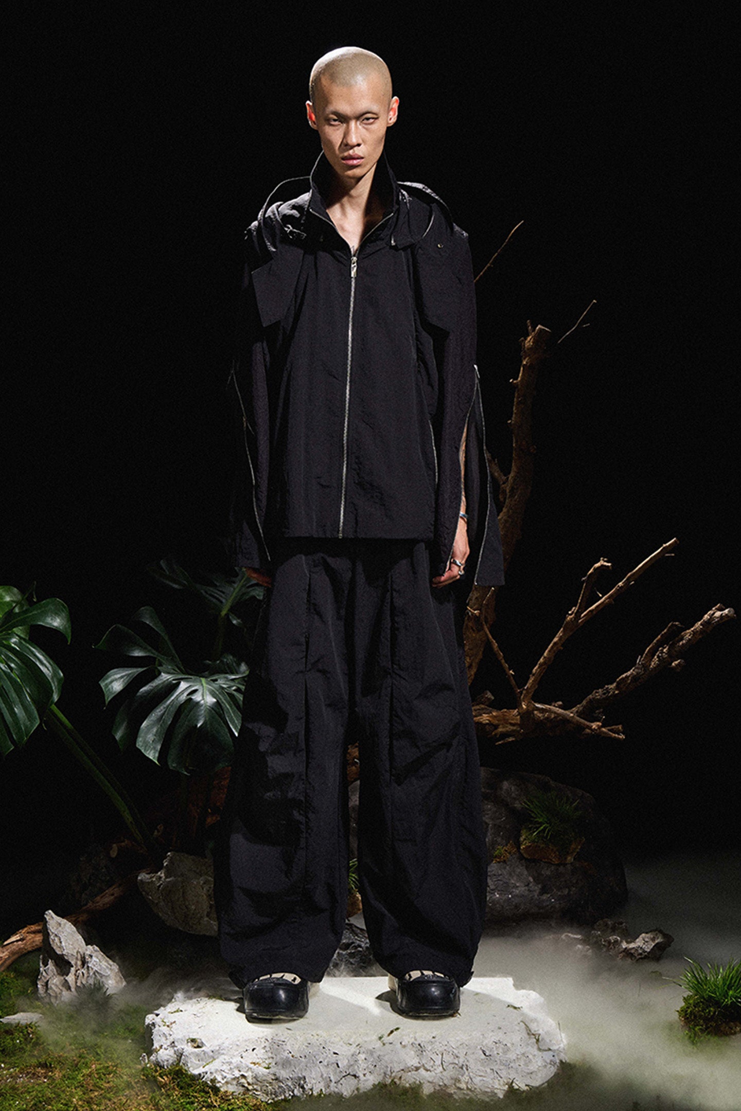 RELABEL丨Multi-zip Patchwork Casual Pants - PSYLOS 1, RELABEL丨Multi-zip Patchwork Casual Pants, Pants, RELABEL, PSYLOS 1