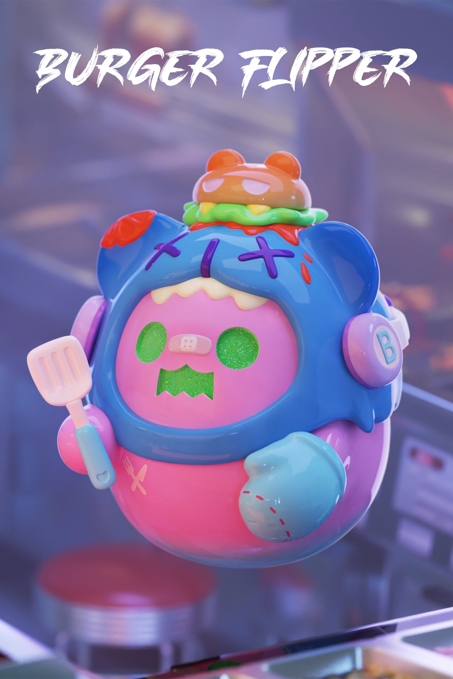 Finding Unicorn | ShinWoo Ghost Diner Series Blind Box - PSYLOS 1, Finding Unicorn | ShinWoo Ghost Diner Series Blind Box, Blind Box, Finding Unicorn, PSYLOS 1