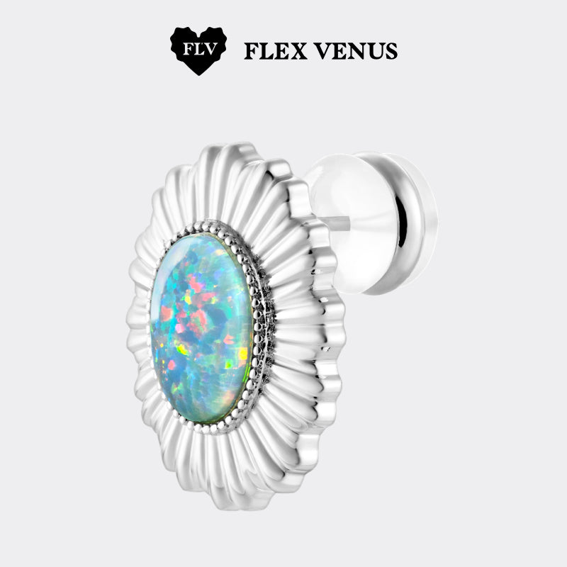 FLV Vintage Palette Opal Stud Earrings