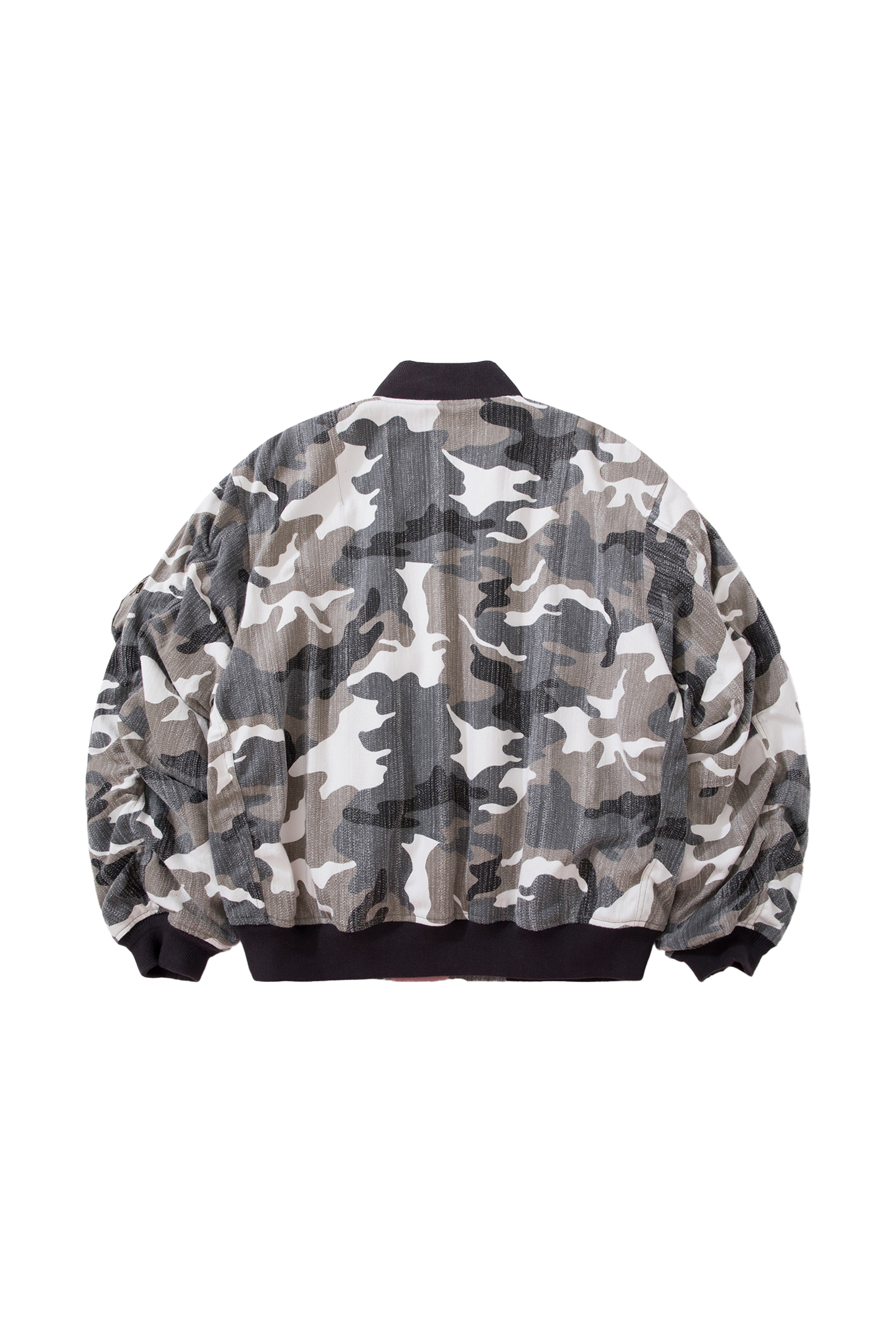 BURNIN Street MA1 Flight Camouflage Cotton Jacket