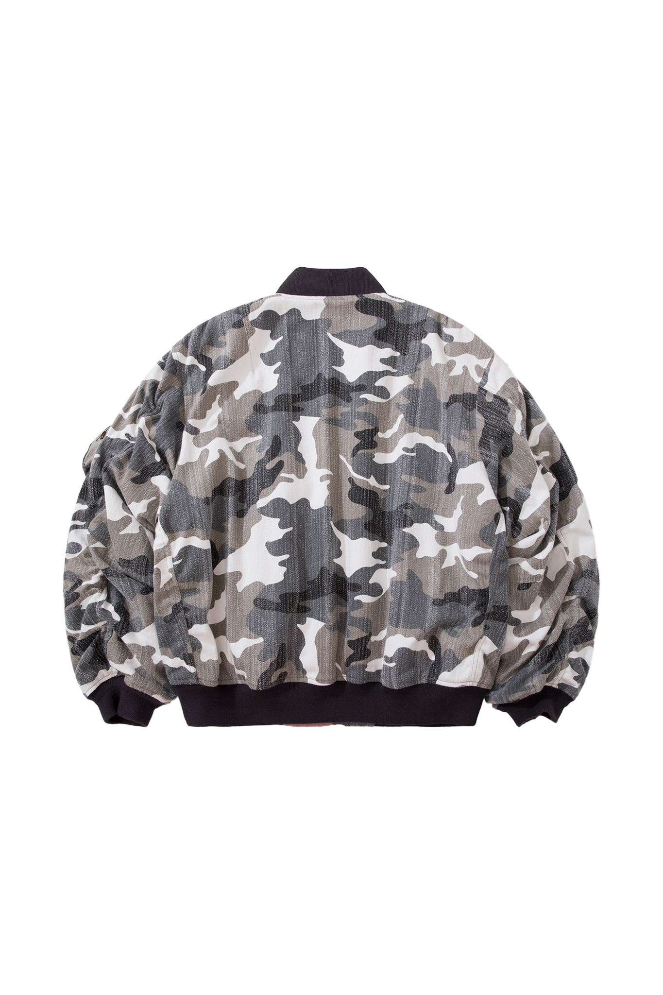 BURNIN Street MA1 Flight Camouflage Cotton Jacket