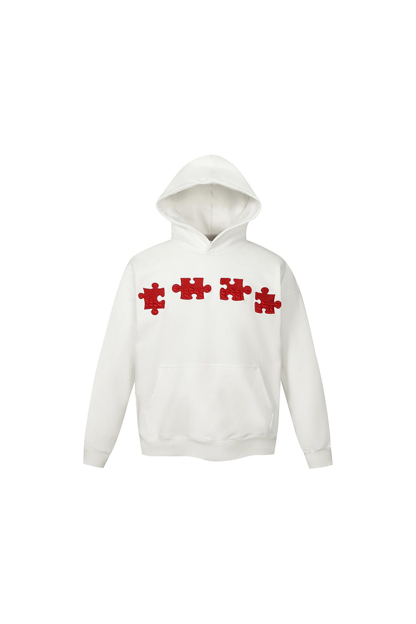 Dragon Scale Embroidered Puzzle Hoodie