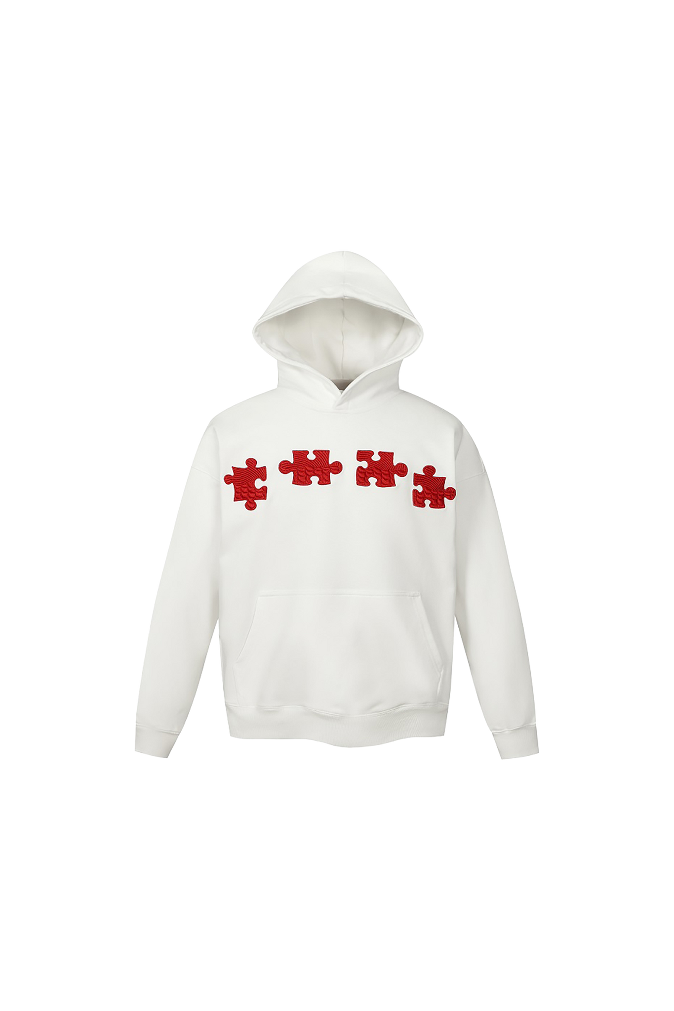 Dragon Scale Embroidered Puzzle Hoodie