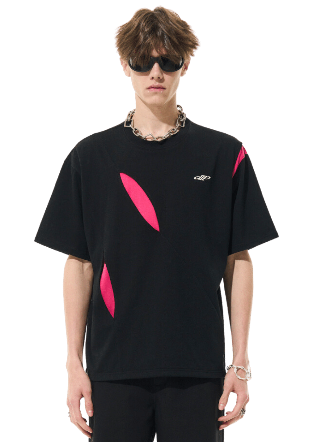 Contrasting Double-Layered T-Shirt - PSYLOS 1, Contrasting Double-Layered T-Shirt, T-Shirt, MODITEC, PSYLOS 1