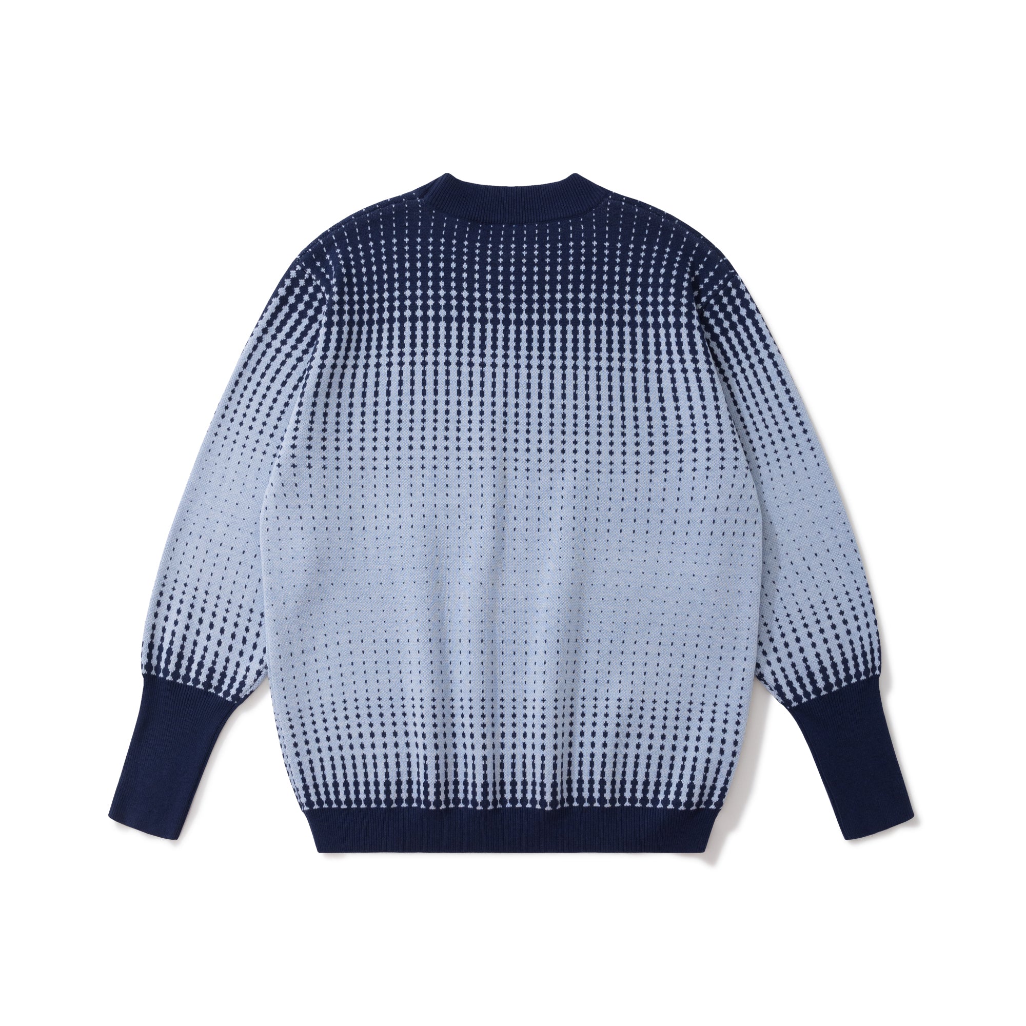 Jacquard Gradient Sweater - PSYLOS 1, Jacquard Gradient Sweater, Sweater, Burnin, PSYLOS 1