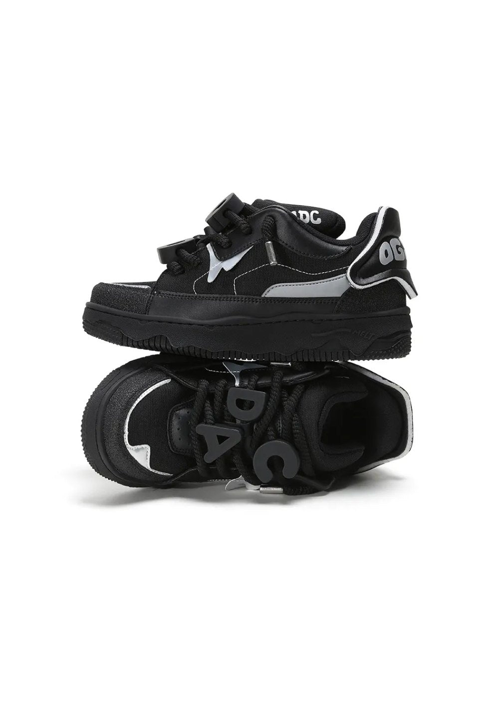 ADC丨Turbo Snail Low-Top Skate Shoes-Black - PSYLOS 1, ADC丨Turbo Snail Low-Top Skate Shoes-Black, Skate Shoes, ADC, PSYLOS 1