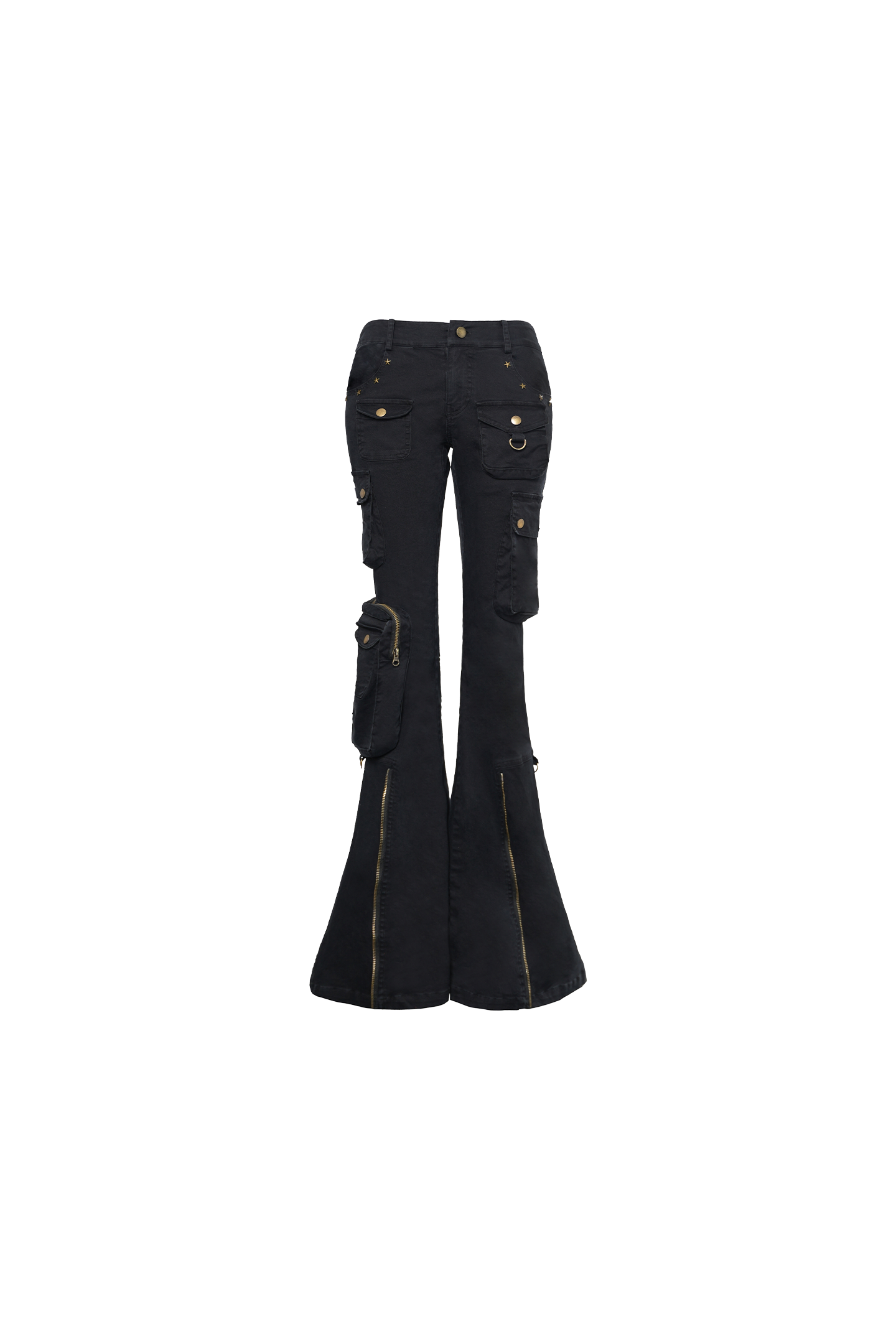 3D Pocket Slim Flare Pants - PSYLOS 1, 3D Pocket Slim Flare Pants, Pants, NyDkyel, PSYLOS 1