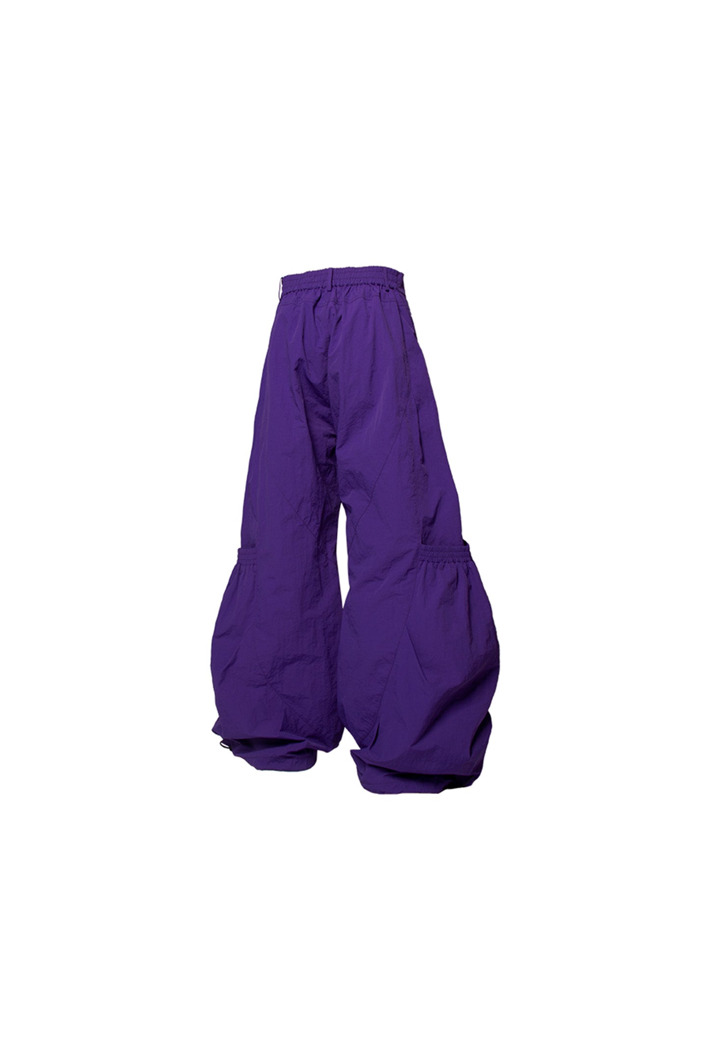 Pleated Ring Nylon Pants