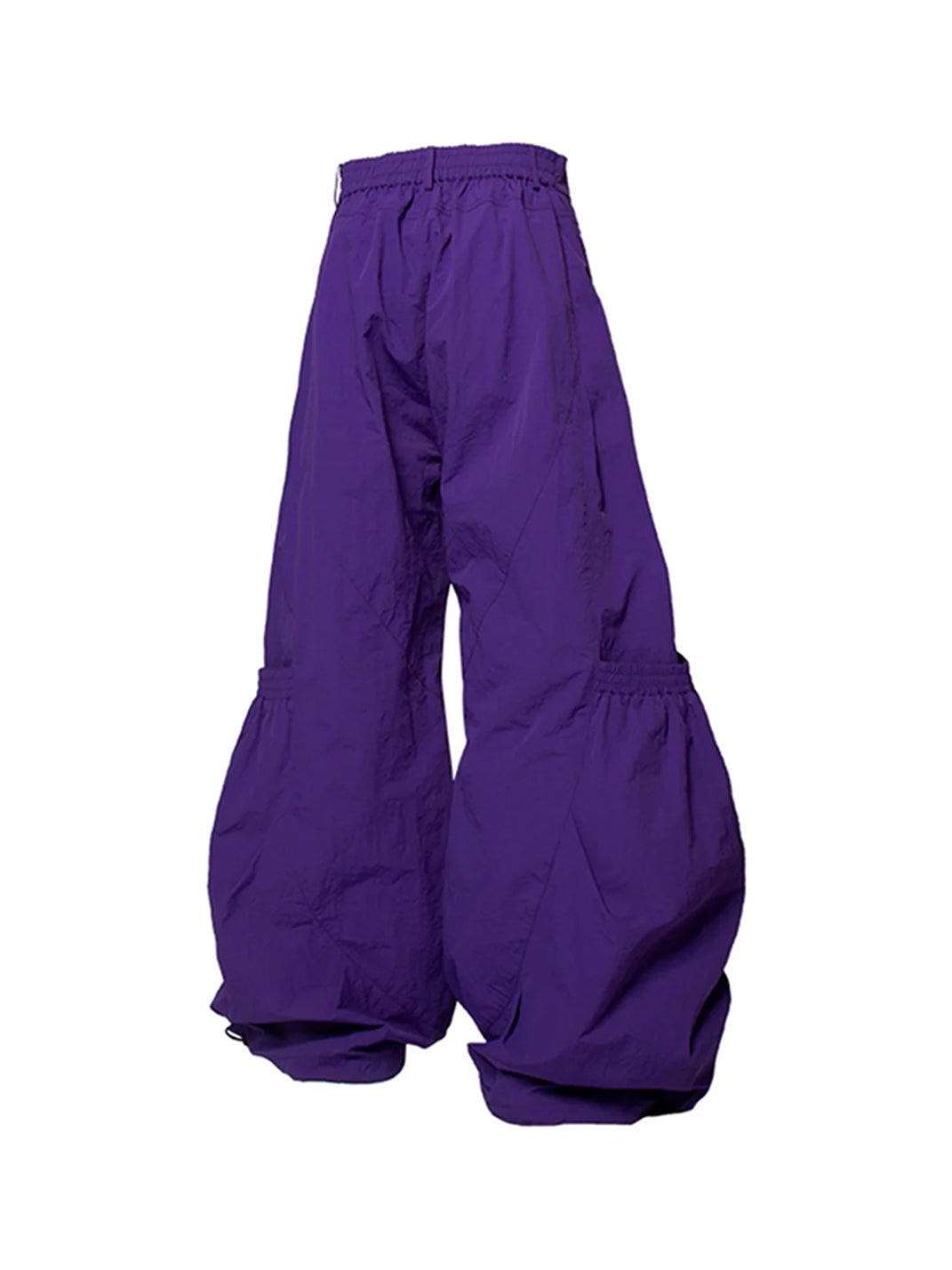 RELABEL丨Pantalones de nailon con aros plisados