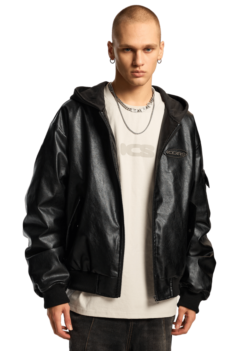 Ma1 hooded hot sale bomber jacket