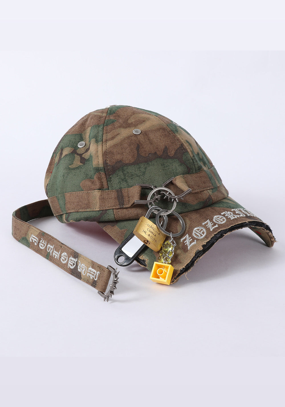 Camouflage Pendant Flap Hat