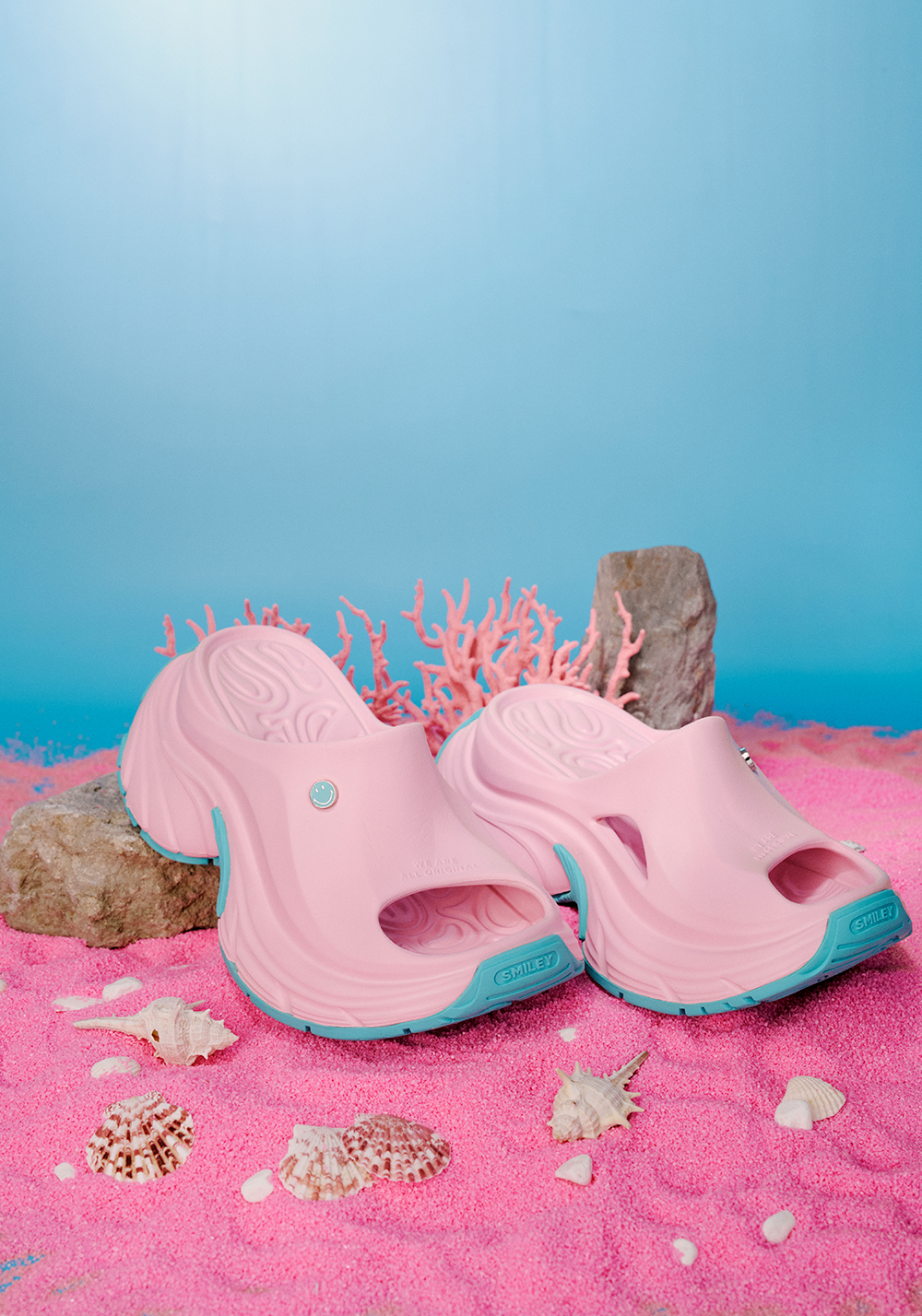 SMILEY丨Starfish Series Slippers-Pink - PSYLOS 1, SMILEY丨Starfish Series Slippers-Pink, Slippers, SMILEY•JAPAN, PSYLOS 1