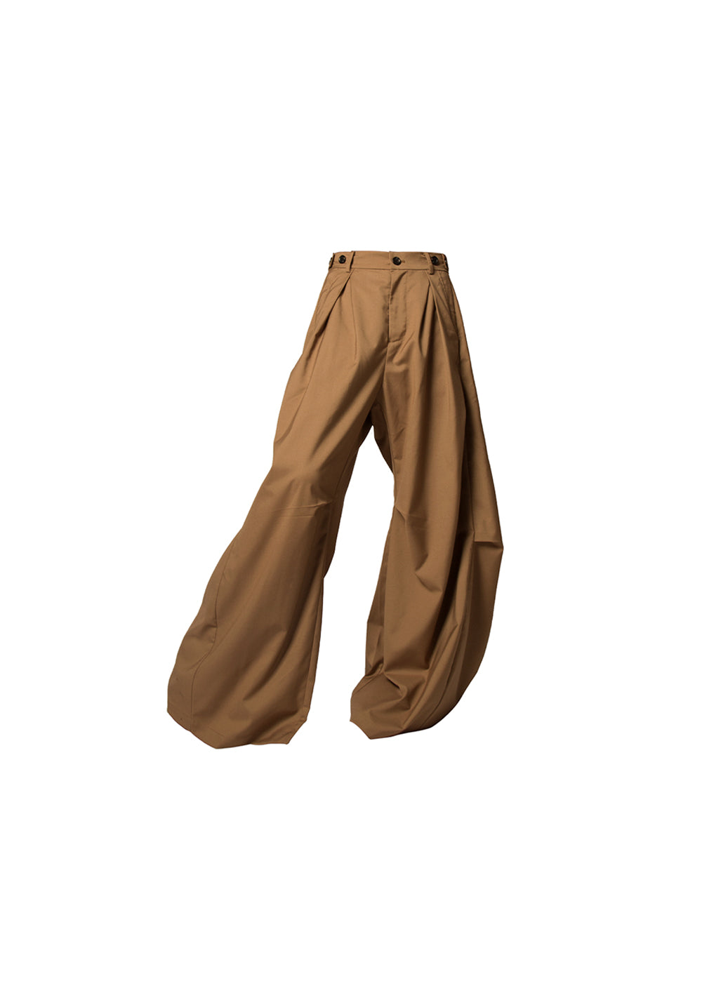 RELABEL丨Pleated And Draped Loose-Fitting Scimitar Suit Pants - PSYLOS 1, RELABEL丨Pleated And Draped Loose-Fitting Scimitar Suit Pants, Pants, RELABEL, PSYLOS 1