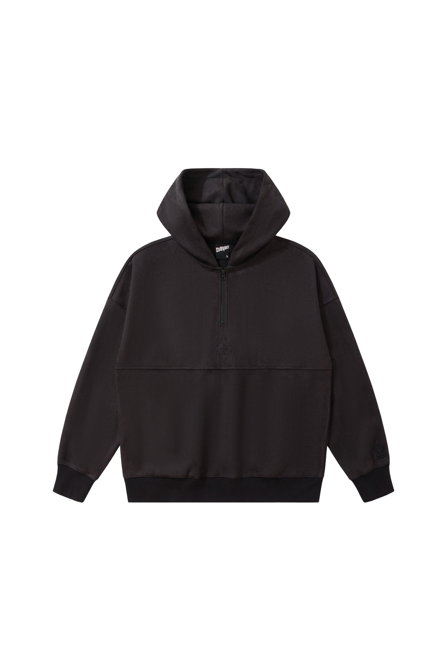 BURNIN Flame Dart Suede Hooded Sweatshirt - PSYLOS 1, BURNIN Flame Dart Suede Hooded Sweatshirt, Hoodie, Burnin, PSYLOS 1