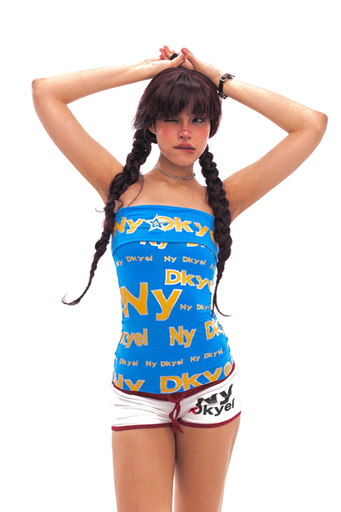 3M Reflective Logo Tube Top - PSYLOS 1, 3M Reflective Logo Tube Top, Top, NyDkyel, PSYLOS 1