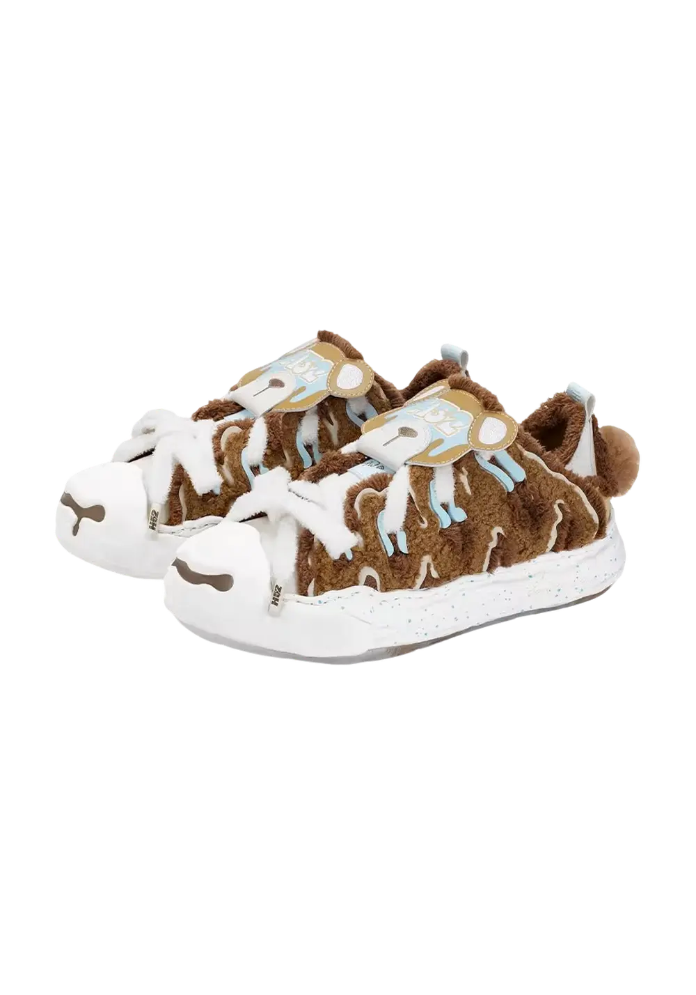 Canvas Cream Shoes - Teddy Bear - PSYLOS 1, Canvas Cream Shoes - Teddy Bear, Shoes, H52, PSYLOS 1