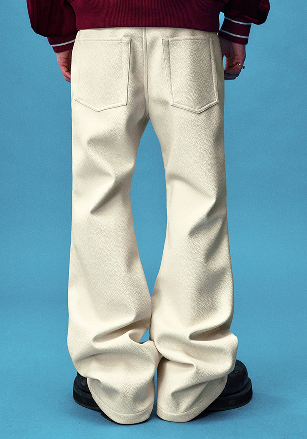 YADcrew丨Lychee Leather Basic Micro Leather Pants - PSYLOS 1, YADcrew丨Lychee Leather Basic Micro Leather Pants, Pants, YADcrew•JAPAN, PSYLOS 1