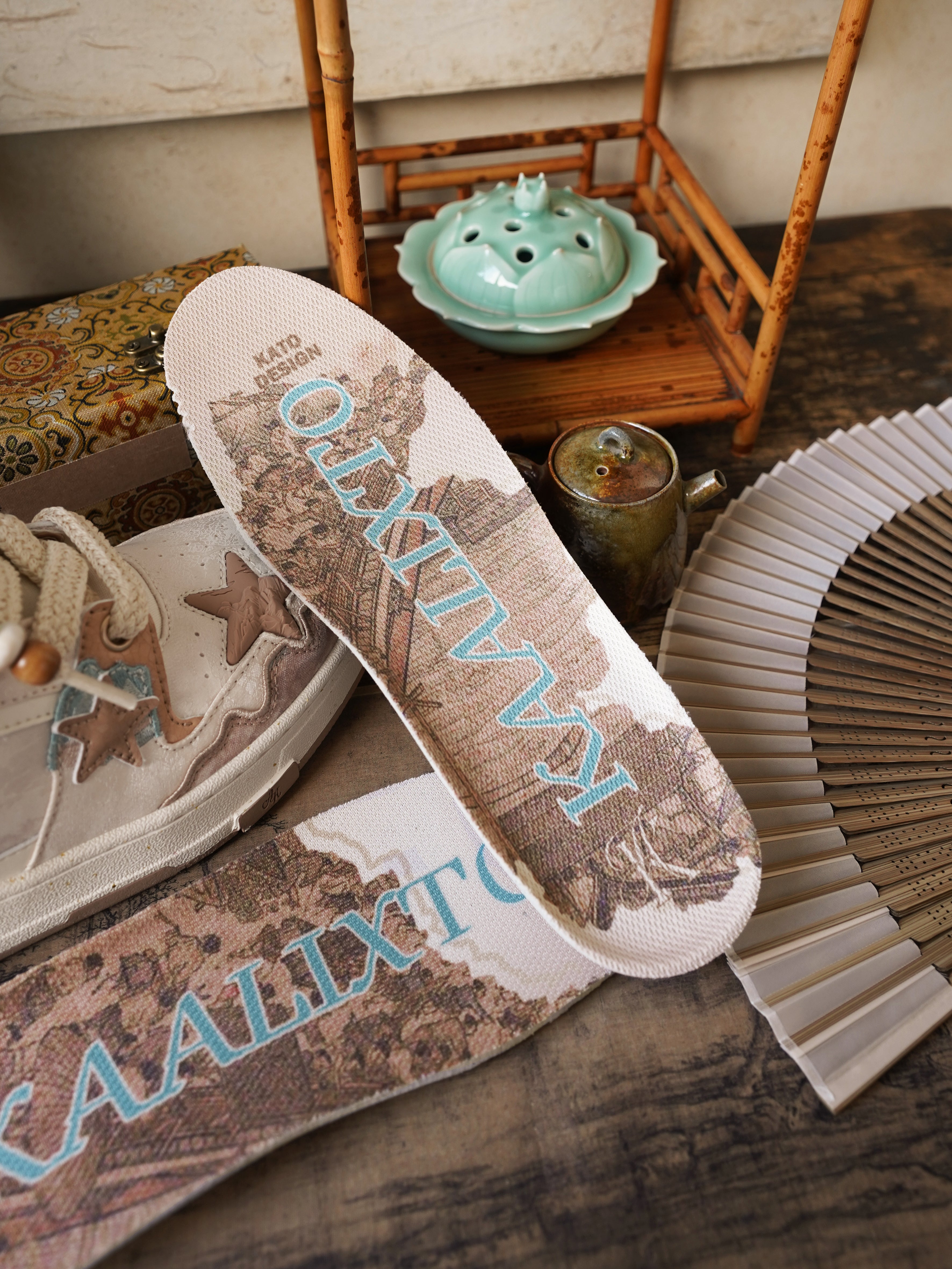 KAALIXTO丨Star Sneakers-Along the River During the Qingming Festival Limited Edition - PSYLOS 1, KAALIXTO丨Star Sneakers-Along the River During the Qingming Festival Limited Edition, Chunky Sneakers, KAALIXTO•JAPAN, PSYLOS 1