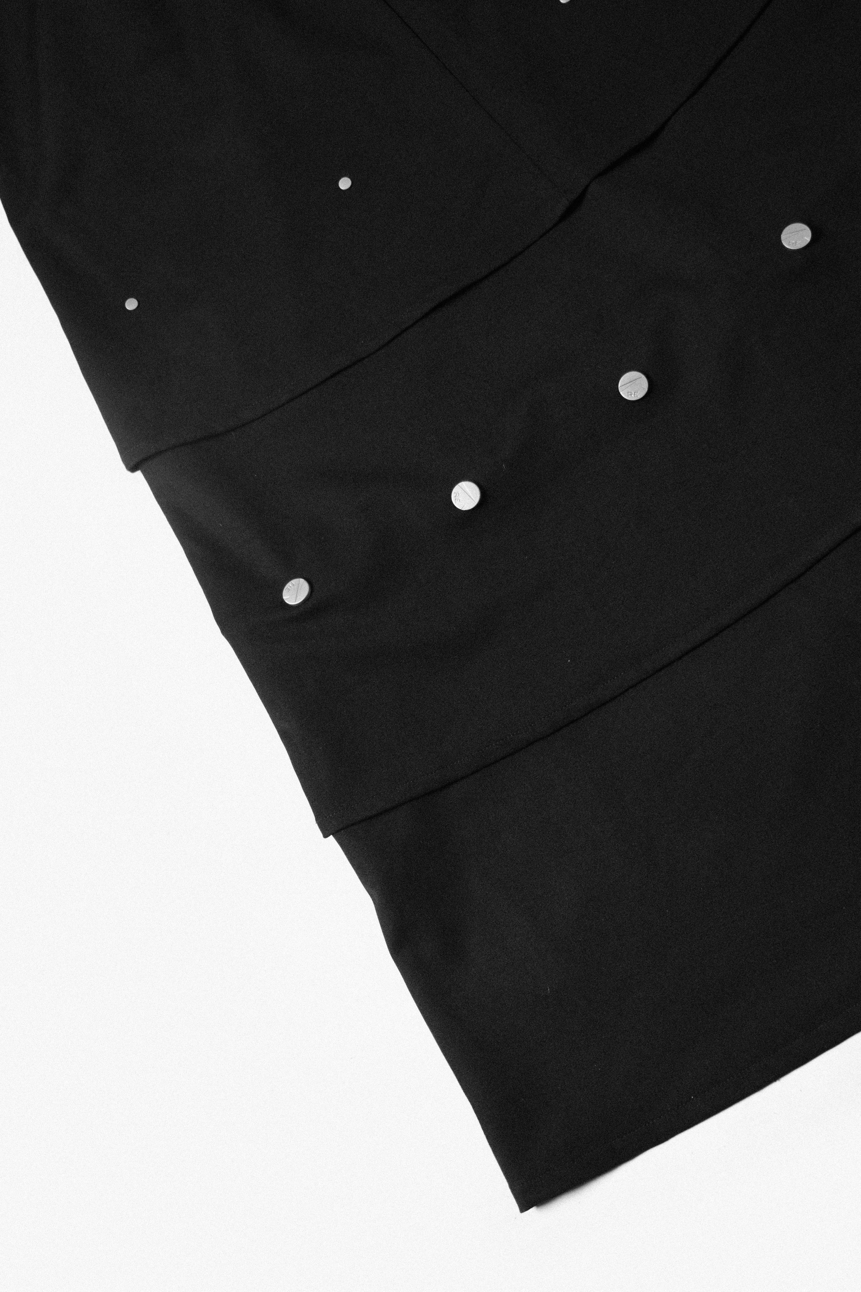 RELABEL丨Neutral Layered Studded Button Detachable Suit Long Skirt - PSYLOS 1, RELABEL丨Neutral Layered Studded Button Detachable Suit Long Skirt, Dress/Skirt, RELABEL, PSYLOS 1