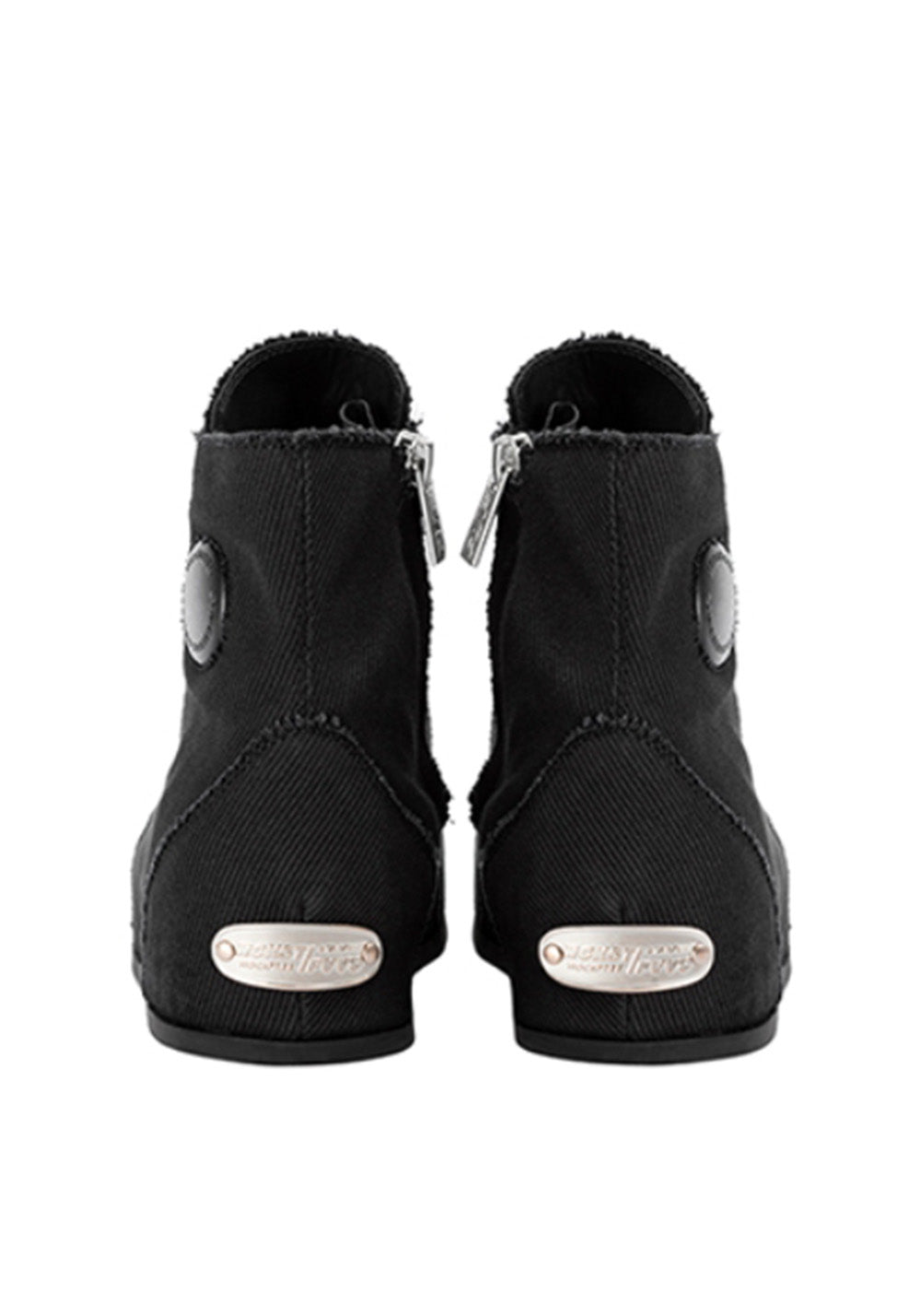 FVVO丨R/F 2.0 “ Chaos NOISE ”Canvas boots-Black - PSYLOS 1, FVVO丨R/F 2.0 “ Chaos NOISE ”Canvas boots-Black, Boots, FVVO&ROCKSTA•JAPAN, PSYLOS 1