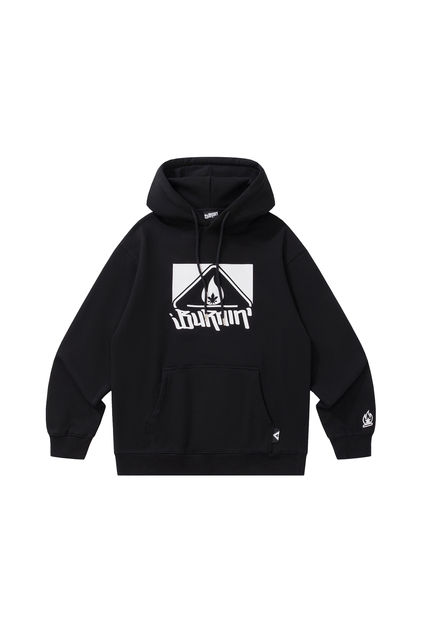 BURNIN* Square LOGO New Style Hoodie - PSYLOS 1, BURNIN* Square LOGO New Style Hoodie, Hoodie, Burnin, PSYLOS 1