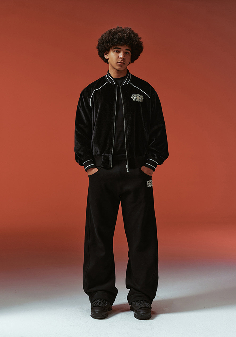 YADcrew丨Velvet Pearl Embroidered Court Style Jacket - PSYLOS 1, YADcrew丨Velvet Pearl Embroidered Court Style Jacket, Jacket, YADcrew•JAPAN, PSYLOS 1