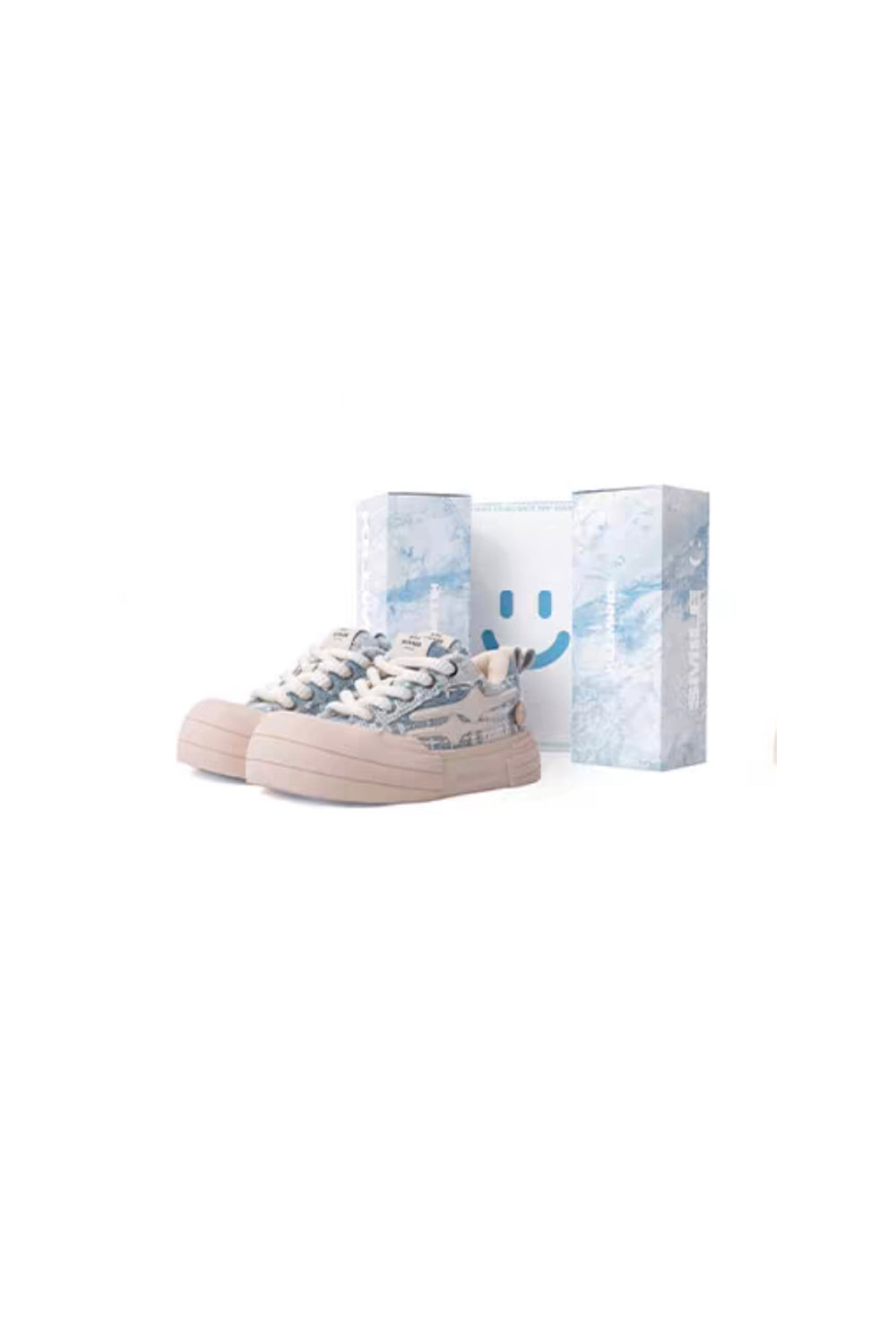 Smile Life Sneaker - Blue