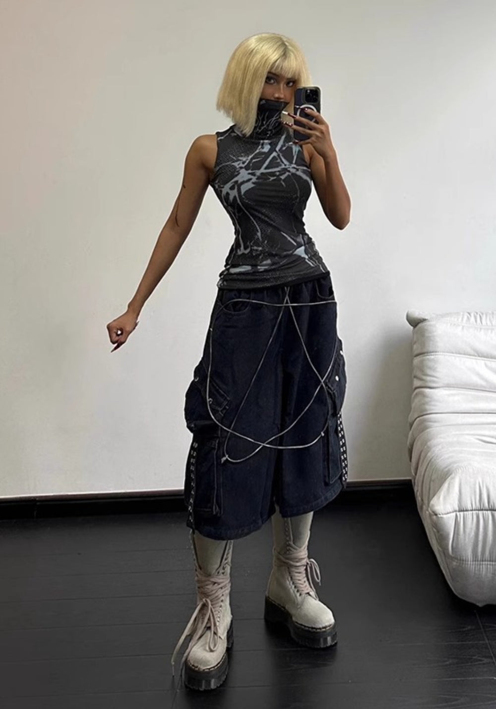 DND4DES丨Five-Point Star Shorts - PSYLOS 1, DND4DES丨Five-Point Star Shorts, Shorts, DND4DES•JAPAN, PSYLOS 1