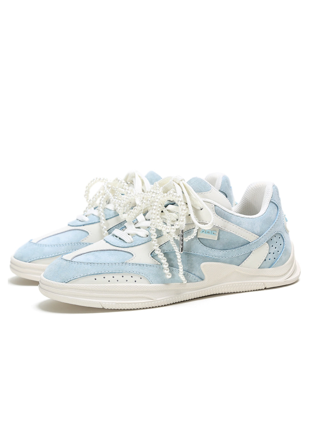 ADC丨Pearl Trim German Trainer Sneakers - PSYLOS 1, ADC丨Pearl Trim German Trainer Sneakers, Retro Trainers, ADC, PSYLOS 1