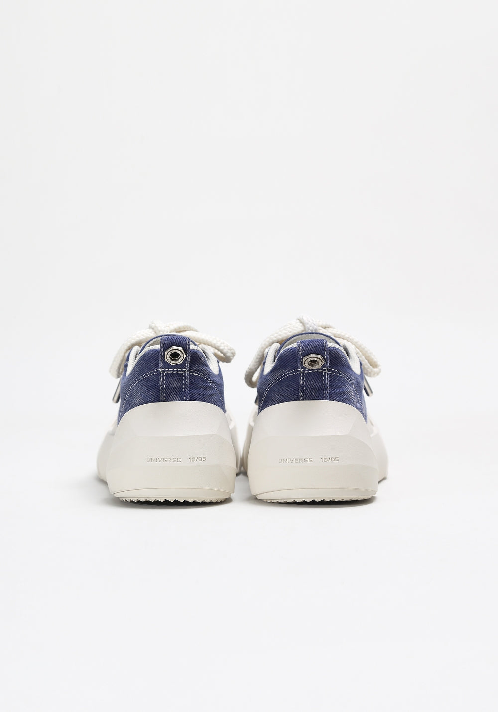ADC丨Bare Look Washed Denim Platform Sneakers - PSYLOS 1, ADC丨Bare Look Washed Denim Platform Sneakers, Chunky Sneakers, ADC, PSYLOS 1