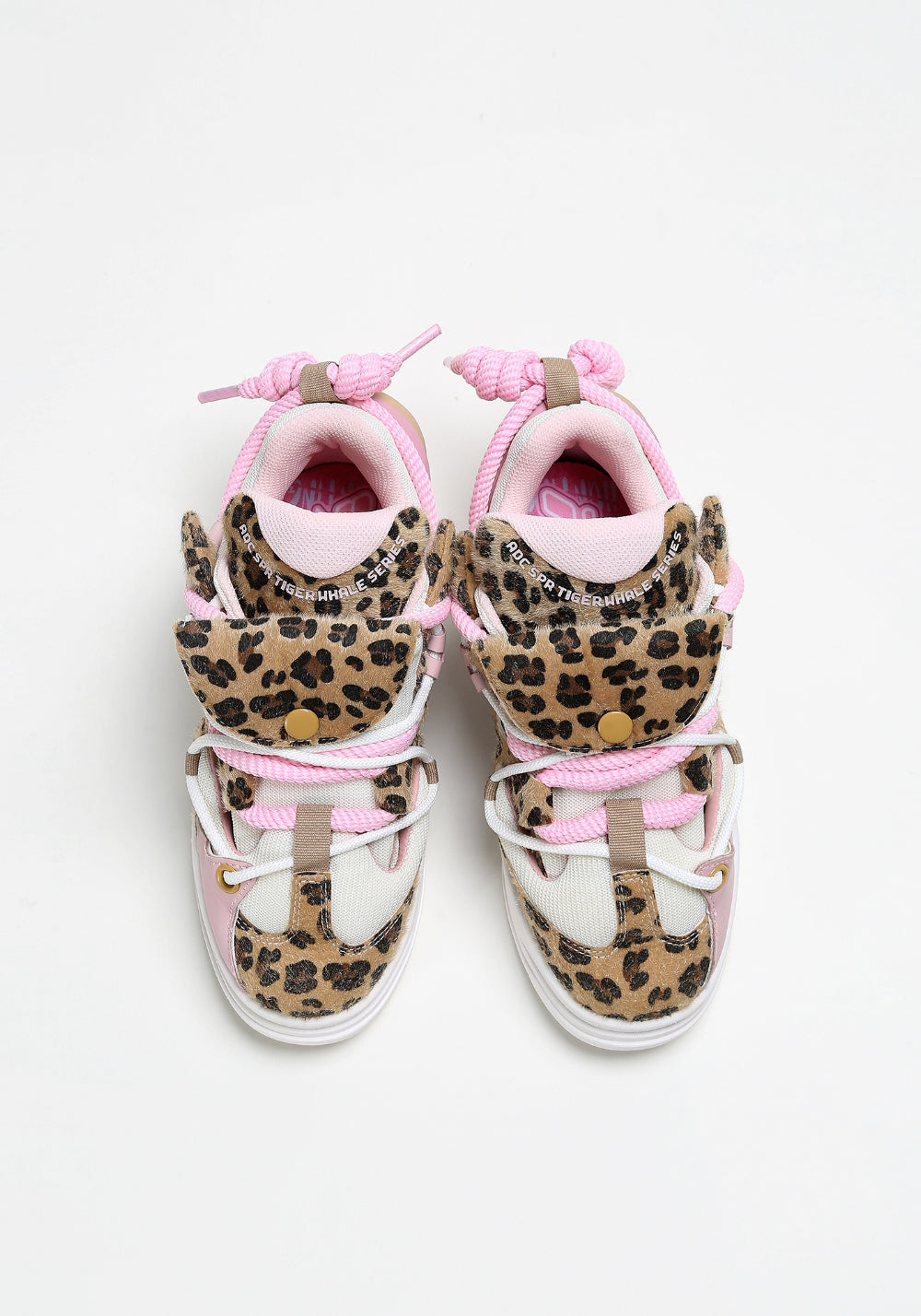 ADC丨Whale Series Platform Streetwear Sneakers – Pink - PSYLOS 1, ADC丨Whale Series Platform Streetwear Sneakers – Pink, Chunky Sneakers, ADC, PSYLOS 1