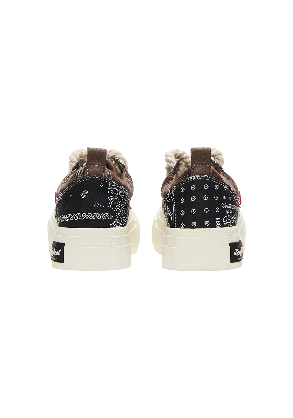 Star Canvas Shoes-Paisley - PSYLOS 1, Star Canvas Shoes-Paisley, Shoes, KAALIXTO, PSYLOS 1