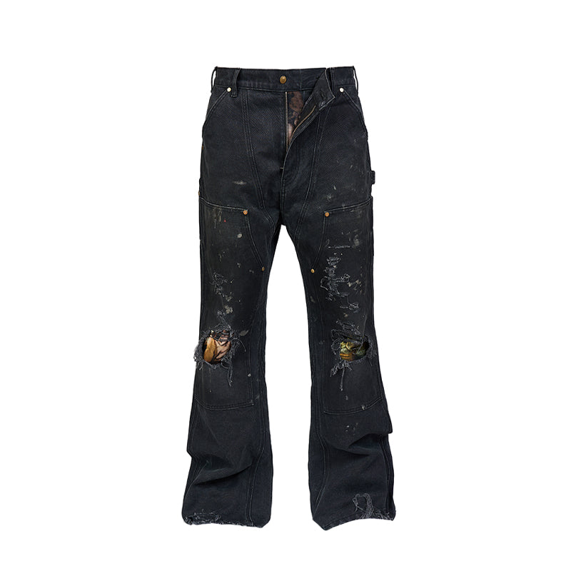 GLACIERBOY丨RAP STAR SERIES Ink Wash Jeans - PSYLOS 1, GLACIERBOY丨RAP STAR SERIES Ink Wash Jeans, Jeans, GLACIERBOY•JAPAN, PSYLOS 1
